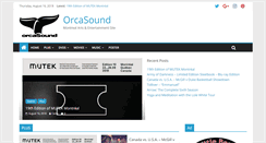 Desktop Screenshot of orcasound.com